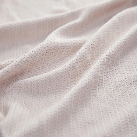 Hotel Grand Luxurious Thermal 100% Cotton Blanket, Taupe, Twin 380201